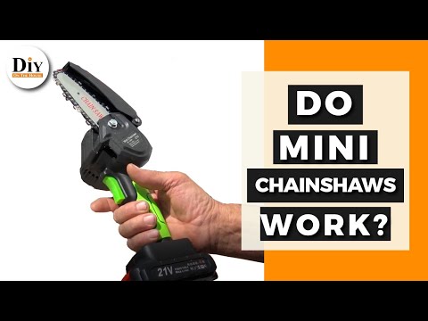 Mini Chainsaw Review: Do Mini Chainsaws Work?