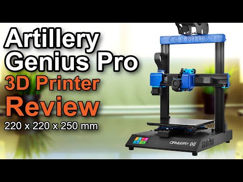 ARTILLERY GENIUS PRO | Assembly and Review | BEST 3D PRINTER in 2022?