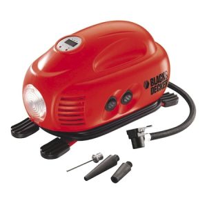 Compresor auto Black Decker ASI200 827 bar adaptor 12V DC