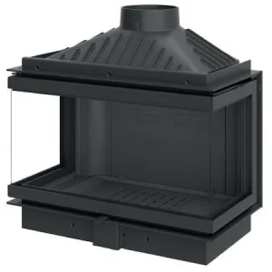 Focar din fonta pentru semineu pe lemne model KFD ECO MAX 7 Standard