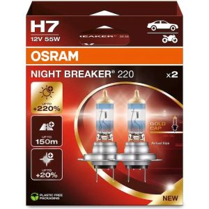 Osram H7 Night Breaker +200% 55W 12V PX26D